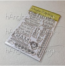 hnglar &amp; Wings Clear Stamps - Brodera Mera