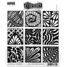 Dylusions Cling Stamps 8.5X7 - Bits of Blocks