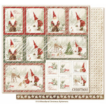 Maja Design Woodland Christmas 12X12 - Ephemera