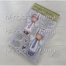 hnglar &amp; Wings Clear Stamps - Stora hnglavnner