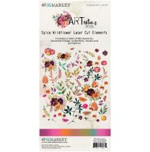 49 and Market Laser Cut Outs Wildflowers - Spice