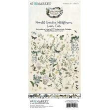 49 And Market Laser Cut Outs - Moonlit Garden Wildflower