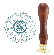 Spellbinders Wax Seal Stamp - Sunflower