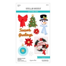 Spellbinders Dies - Christmas Wreath Add-Ons