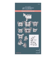 Spellbinders BetterPress Plates &amp; Die Set - Butterfly Swirl