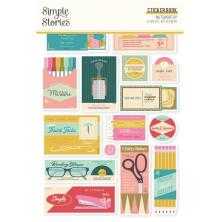 Simple Stories Sticker Book 4X6 12/Pkg - Noteworthy