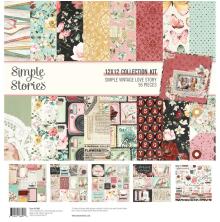 Simple Stories Collection Kit 12X12 - Simple Vintage Love Story