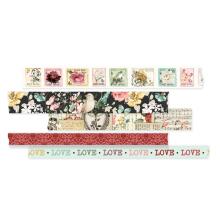 Simple Stories Washi Tape 5/Pkg - Simple Vintage Love Story