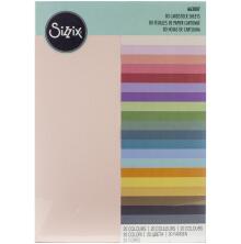 Sizzix Surfacez Textured Cardstock Sheets A4 - 20 Colors