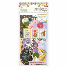 Crate Paper Ephemera Die-Cuts 50/Pkg - Moonlight Magic Journaling