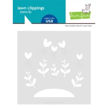 Lawn Fawn Stencils - Heart Garden LF3322