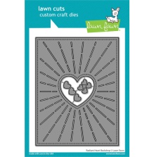 Lawn Fawn Dies - Radiant Heart Backdrop LF3320