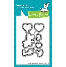 Lawn Fawn Dies - All My Heart LF3309