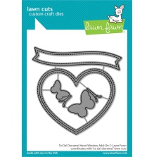 Lawn Fawn Dies - Ta-Da! Diorama! Heart Window Add-On LF3312