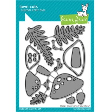 Lawn Fawn Dies - Happy Mushrooms LF3315