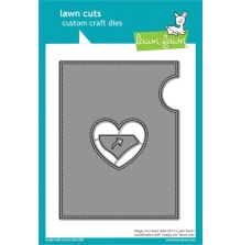 Lawn Fawn Dies - Magic Iris Heart Add-On LF3314