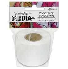 Dina Wakley MEdia Sticky Back Canvas Tape 1.5inch