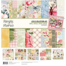 Simple Stories Collection Kit 12X12 - Simple Vintage Spring Garden
