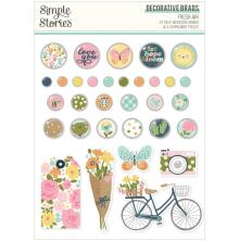 Simple Stories Self-Adhesive Brads - Fresh Air