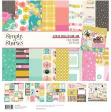 Simple Stories Collection Kit 12X12 - True Colors