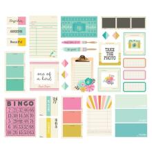 Simple Stories Bits &amp; Pieces Die-Cuts 32/Pkg - True Colors Journal