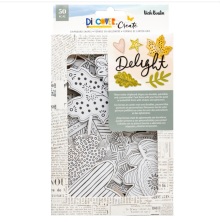 Vicki Boutin Mixed Chipboard 50/Pkg - Discover + Create