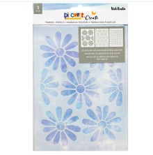 Vicki Boutin Discover + Create Stencil Pack 3/Pkg - Tranquil