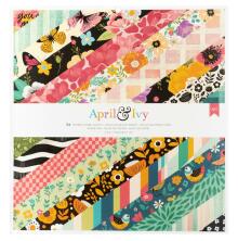 American Crafts Double-Sided Paper Pad 12X12 - April And Ivy
