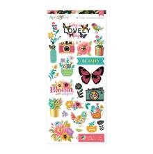 American Crafts Cardstock Stickers 6X12 - April And Ivy