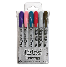 Tim Holtz Distress Crayon Set - 16