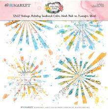 49 And Market Rub-Ons 12X12 - Vintage Artistry Sunburst Color Wash