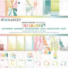 49 And Market Collection Pack 12X12 - Spectrum Sherbet Foundations