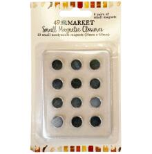 49 And Market Foundations Magnetic Closures 12/Pkg - Small
