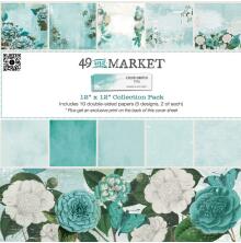49 And Market Collection Pack 12X12 - Color Swatch Teal