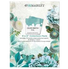 49 And Market Collection Pack 6X8 - Color Swatch Teal