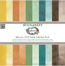 49 And Market Collection Pack 12X12 - Wherever Solids