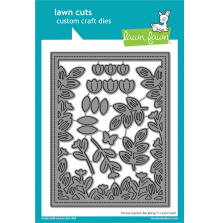 Lawn Fawn Dies - Flower Garden Backdrop LF3386