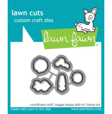 Lawn Fawn Dies - Veggie Happy Add-On LF3343