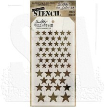 Tim Holtz Layered Stencil 4.125X8.5 - Stars THS008