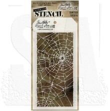 Tim Holtz Layered Stencil 4.125X8.5 - Shatter THS014