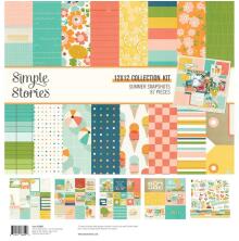 Simple Stories Collection Kit 12X12 - Summer Snapshots