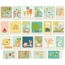 Simple Stories Bits &amp; Pieces Die-Cuts 22/Pkg - Summer Snapshots Polaroid