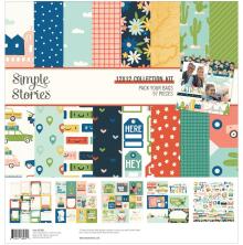 Simple Stories Collection Kit 12X12 - Pack Your Bags