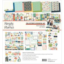 Simple Stories Collectors Essential Kit 12X12 - Pack Your Bags
