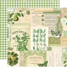 Simple Stories SV Essentials Color Palette Cardstock 12X12 - Green Collage