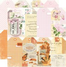 Simple Stories SV Essentials Color Palette 12X12 - Blush &amp; Orange Tags