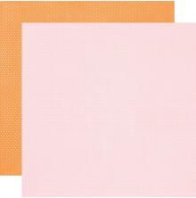 Simple Stories SV Essentials Color Palette 12X12 - Blush &amp; Orange Dots