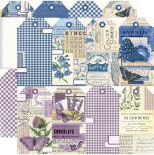 Simple Stories SV Essentials Color Palette 12X12 - Blue &amp; Purple Tags