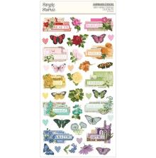 Simple Stories Chipboard Stickers 6X12 - SV Essentials Color Palette
