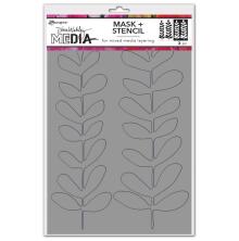 Dina Wakley MEdia Stencils 9X6 - Branches Redux